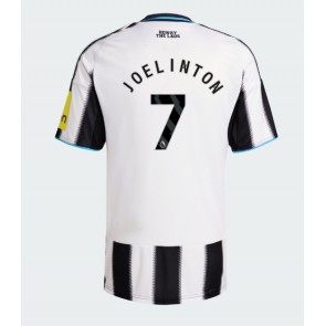 Newcastle United Joelinton #7 Replica Home Stadium Shirt 2025-26 Short Sleeve